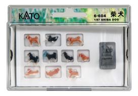 KATO HO Gauge Shiba Inu Railway Model Supplies 1/87 6-604