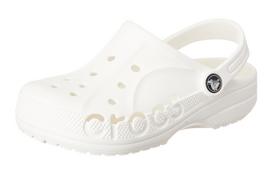 Crocs Baya Clog Slip Resistant Abrasion Resistant Children's Sandals White Kids 207013-100 32-33