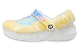 Crocs Shoe Classic Shoe Multi Color White Women's 207303-94S 34-35