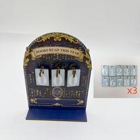 Wooden Material Reading Challenge Tracker Read This Year Eco-Friendly Books Read Tracker Handmade Reading Counter Family Gift