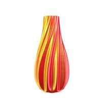 PLA 3D Printed Flower Vases Flower Arrangement Twisted Tabletop Vase Minimalist Ins Decorative Vase Home Desktop Decorations