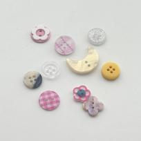 10pcs Cream Style Blind Box Button Cute Handmade Resin DIY Clothes Accessories Scrapbooking DIY Crafts Headband Decoration įvairiaspalvis