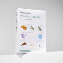 mixsoon Daily Mask Weekly Care Set 7 Sheets Hydrating Soothing Brightening Korean Sheet Mask Collection