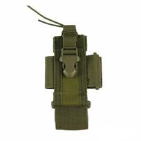 Case Equipment Molle Radio Pouch Walkie Talkie Pouch Interphone Storage Bag Walkie Talkie Bag armijos žalia spalva