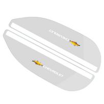 2Pcs Car Rearview Mirror Rain Eyebrow Rainproof Shield For Chevrolet Corvette Montana TrailBlazer Silverado Traverse Camaro Bolt