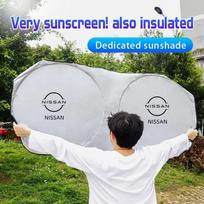 Car windshield sun shade suitable for Dongfeng Nissan Sylphy Teana Tiida Kicks Qashqai  X-Trail Pathfinder ARIYA Navara