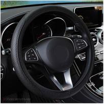 37/38cm Automobile universal steering wheel cover non-slip car steering wheel cover non-slip embossed leather Car-styling juoda