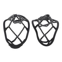 Snow Traction Cleats Outdoor Snow Antiskid Spikes Grips Mountain Climbing Footwear Ice Traction Cleats