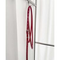 Spicy Girl Rivet Belt PU Leather Punk Waistband Fashion Long Double-layer Belt  Female raudona