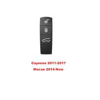 Car Remote Key Button Silicone Key Buttons Pad Replacement For Porsche Cayenne Panamera Cayman Macan Boxster 718 911 Accessories