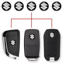 For Suzuki JIMNY Grand vitara Sx4 swift Alto S Logo Badge 14mm Car Smart Remote Key Stickers Emblem Decoration Decal Accessories (as the picture,4Pcs)