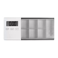 Clock Smart Medicine Box 5 Sets Alarm Portable Pill Dispenser  Timed Medicine