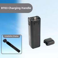 Action Camera Charging Handle 5000mAh Power for DJI Osmo Pocket 3 Camera Power Bank with 1/4 Thread Lightweight Charger Grip BT03