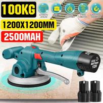 1000W 100Kg Tile Vibrator Suction Cup Adjustable Protable Automatic Floor Vibrator Leveling Tool With 1/2 Battery Tiles Tiling Machine 1*Battery