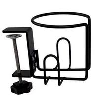 Horizontal Vertical Mount Clip on Table Cup Holder Anti Spill Desktop Mug Rack  Home