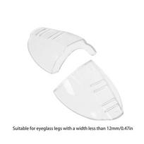 1 Pair Safety Eye Glasses Side Shields TPU Flexible Protector Flap Glasses Safe Protection Side Cover 12/17mm Fits All Size