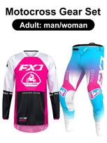 motocross gear set Enduro cross Jersey Pant Kits Racer Gear Set Off-road Mens Kits Women's mountain Downhill Motorcycle MX L-34