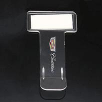 Car Parking Ticket Card Holder Fastener Sticker for Cadillac ATS BLS CT5 CT6 CTS ESCALADE EXT SLR STS XLR XT4 XTS Accessories 2pcs skaidri