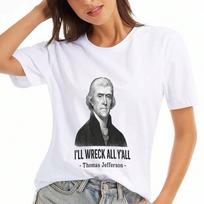 This Is My Fine Coffee Mug Ladies Cotton T Shirt, Premium Cotton Graphic Printing, Durable, Casual And Fashionable, This Is My Fine Cotton Top, Funny S