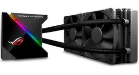 ASUS ROG RYUJIN 240 Water Cooling Unit CPU Cooler  Color OLED  Aura Sync RGB  120mm Diameter  240mm Radiator Fan
