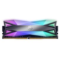 XPG DDR4 D60G RGB 16GB (2x8GB) 3600MHz PC4-28800 CL18-22-22 U-DIMM 288-pin Desktop Memory Kit, Gray (AX4U36008G18I-DT60)