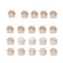 Resin Paw Print Stepping Stones Set Outdoor Garden Path Decorative Lawn Stones for Yard Walkway Patio Landscaping one size