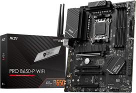 MSI Motherboard PRO B650-P WIFI AMD Ryzen 70009000 Series Compatible B650 Chipset ATX MB5910