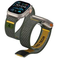 Spigen Athlex Air aktyvus dirželis, žalia - Apple Watch 49mm/46mm/45mm/44mm