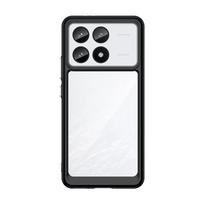 For Xiaomi Redmi K70 Pro K70E Case Clear Hard PC Back + Soft TPU Bumper Camera Lens Protection Transparent Cover For POCO X6 Pro For Redmi K70 Pro juoda