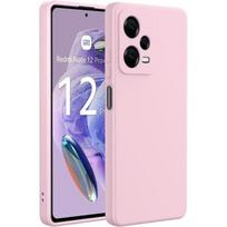 Silicone Case For Xiaomi Redmi Note 12 Pro Plus 5G - Ultra Slim - Scratch Protection - Light Pink