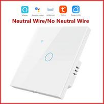 Melery Smart WiFi Switch EU Touch Light Switch,Glass Panel with/without Neutral Wire Remote by Alexa Google Home,1/2/3/4 Gang.