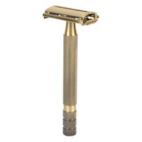 Shaving Razor Handle Safety Reusable Alloy Metal Razor Handle for Men Barbershop