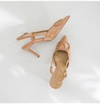 L-New French light mouth large size fashion nude small fragrant style stiletto high heels women's sandals 31