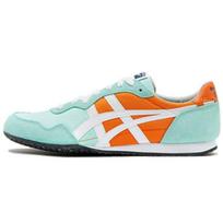 Onitsuka Tiger Serrano Comfortable Trendy Shock Absorbing Slip Resistant Durable Low Top Casual Shoes Unisex Casual Shoes Mint-Green 1183B389-600 36