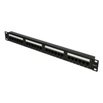 EXTRALINK 24 lizdų CAT6 UTP komutacinė panelė V2(EL-PP-UTP-CAT6-24)
