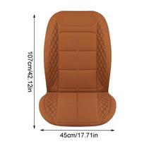 Heated Seat Cover For Car 12V/24V Car Seat Warmer Seat Pad Car Seat Protector Cover For Vehicle SUV 3 Temperature Modes ruda
