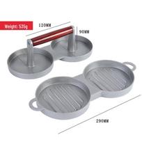 Zhi Shi Manual Double Hamburger Press