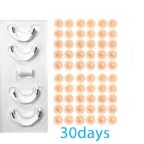 30 Days Magnetic Nasal Strips Respiratory Dilators Snoring Kit Increase Air Intake Nose Clip Nasal Strips XLARGE