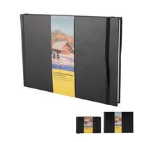 Artist Sketchbook 230gsm 36 Sheets Double Sided Watercolor Paper Notebooks Watercolor Sketchbook Promote Creativity for Travel 14x9cm