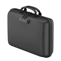 13 Accordion Pocket Fireproof Document Box with Lock Waterproof Briefcase Expanding File Folder for Meeting File Storage juoda