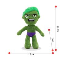 30cm Marvel Spiderman Plush Toy Soft Stuffed Cartoon Stuffeds Dolls Large Plushs Boy Cloth Dolls Pillow Kids Christmas Gift