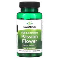 Swanson, viso spektro aistros gėlė, 500 mg, 60 kapsulių
