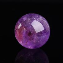 1Pc Natural Brazil Amethyst Ball Raw Stone Polished Crystal Feng Shui Ornament Mineral Decor