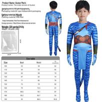 Avatar 3 Fire & Ash/Water Way Cosplay Costume Outfit Child 150 cm