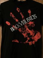Black Veil Brides - Black Shirt Featuring Skull Images - M - Tultex 4XL