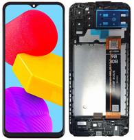 Original Samsung SM-M135F Galaxy M13 LCD + Touchscreen (IPS) Black Frame