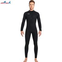 3mm Diving Suit Men's One-piece Warm Surfing Women's Long-sleeved Cold-proof Snorkeling Swimming Pants XXXL