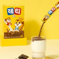 Jetty Choco/Sausainiai&Šokoladas/Braškių milteliai 340g(17g x 20 vnt.) Choco