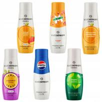 6x SODASTREAM PEPSI SYRUP, MIRINDA, MANGO, TANGERIN, MOJITO, PASSION FISH