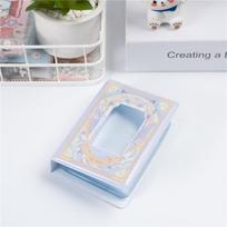 Photo Album 3 Inch Photocard Holder Kpop Idols Cards Collect Book 40 Pockets for Mini Instax Photos